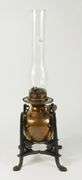 ANTIQUE BRADLEY & HUBBARD OIL LAMP