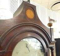 GEORGIAN OAK TALL CASE CLOCK