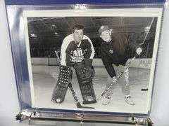 BINDER OF TORONTO MAPLE LEAFS AUTOGRAPHED PHOTOS