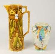 4 EXAMPLES OF ENGLISH ART POTTERY