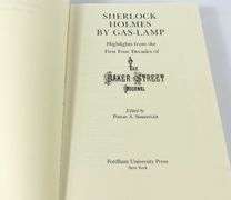 "SHERLOCK HOLMES" BY GAS-LAMP