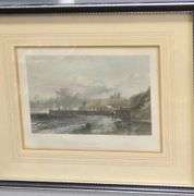 FIVE EDWARD FINDON COLOURED ENGRAVINGS
