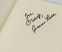 ANNE RICE SIGNED FIRST CANADIAN EDITION