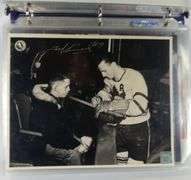 BINDER OF TORONTO MAPLE LEAFS AUTOGRAPHED PHOTOS