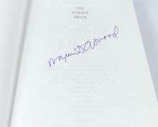MARGARET ATWOOD "THE ROBBER BRIDE" FIRST EDITION, SIGNED