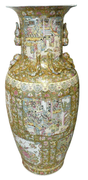 CHINESE "ROSE MEDALLION" PALACE VASE