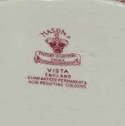 MASON'S "VISTA" ENGLISH POTTERY DINNERWARE