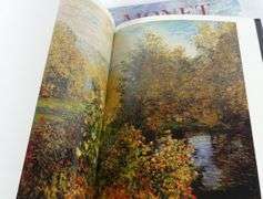 TWO CLAUDE MONET ART BOOKS