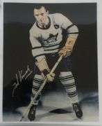 BINDER OF TORONTO MAPLE LEAFS AUTOGRAPHED PHOTOS