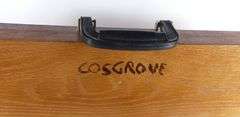 STANLEY COSGROVE ARTIST'S CASE