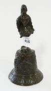 VINTAGE BRONZE HAND BELL