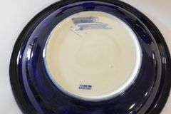 TWO ENGLISH ART POTTERY PLATES