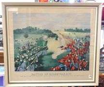 "BATTLE OF RIDGEWAY" FRAMED PRINT