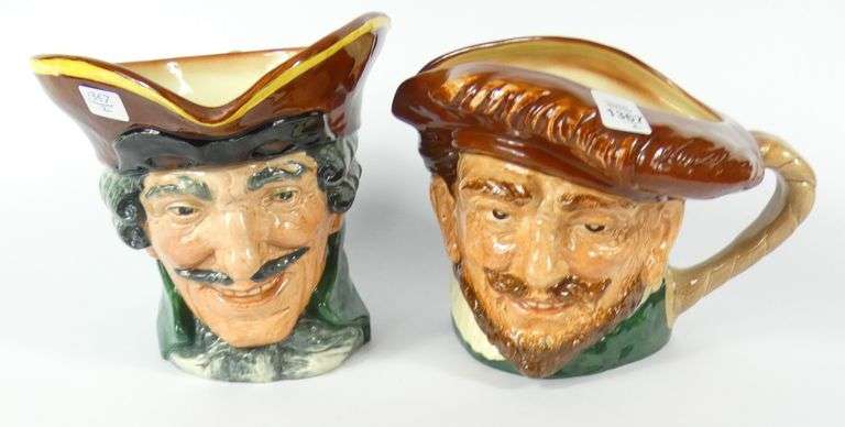 2 ROYAL DOULTON CHARACTER JUGS