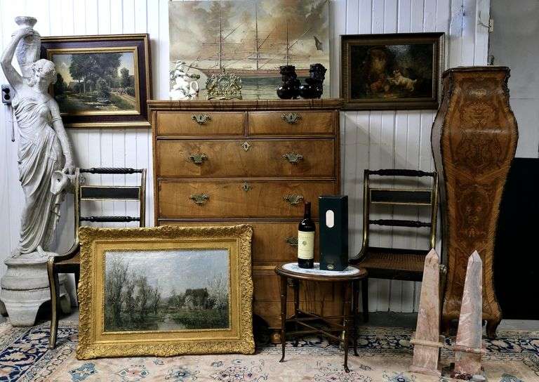 OLD TOWN HALL AUCTION: INTERESTING COLLECTION INCLUDING ART, JEWELLERY, FURNITURE, ETC.