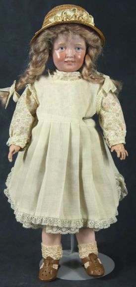 EXTREMELY RARE SIMON & HALBIG DOLL, CIRCA 1910
