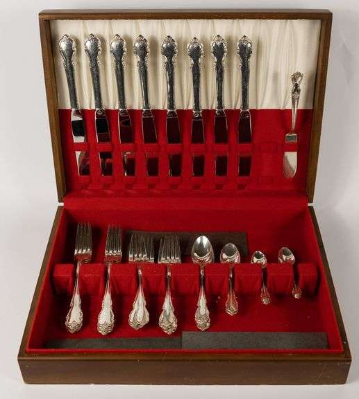 ROGERS "BRETON ROSE" STERLING FLATWARE