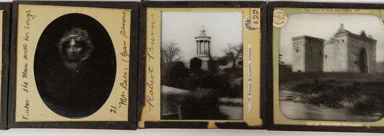 GLASS MAGIC LANTERN SLIDES