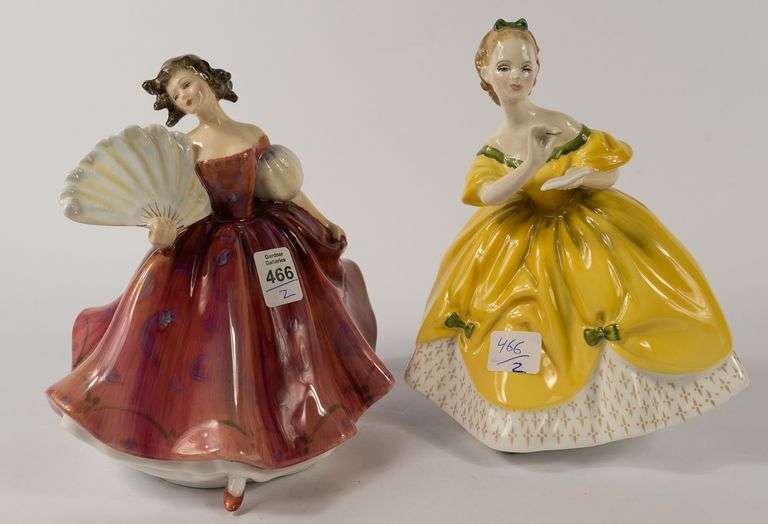 TWO ROYAL DOULTON FIGURINES