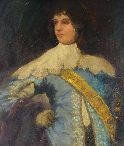 ANTIQUE PORTRAIT OIL