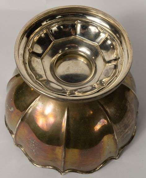 STERLING SILVER PRESENTATION BOWL