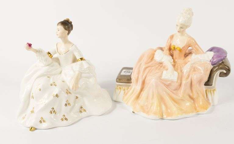 TWO ROYAL DOULTON FIGURINES
