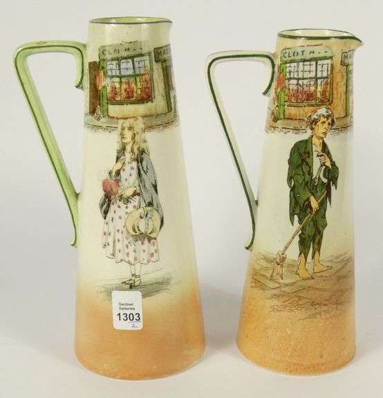 2 DOULTON DICKENS EWERS