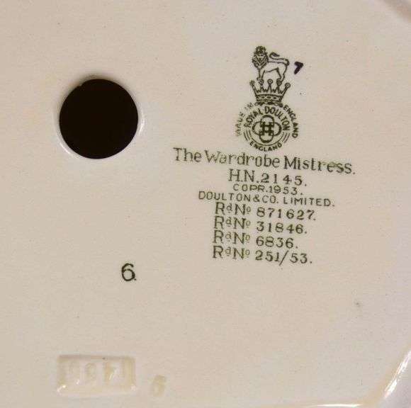 DOULTON "THE WARDROBE MISTRESS"