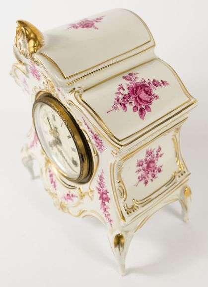 DRESDEN PORCELAIN CLOCK