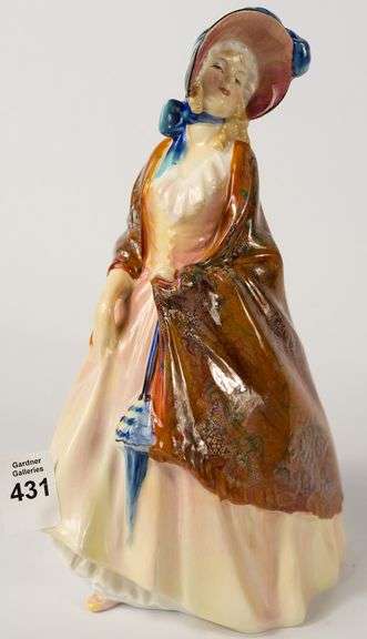 ROYAL DOULTON "PAISLEY SHAWL" FIGURINE