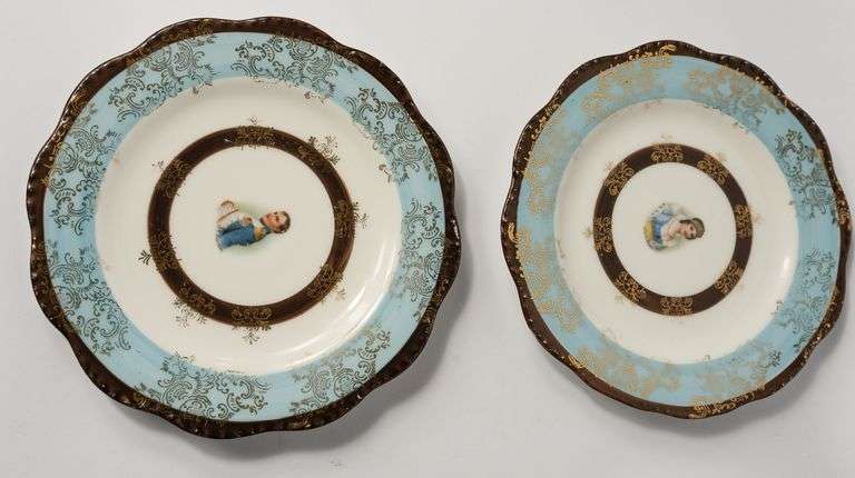 AUSTRIAN PORTRAIT PLATES & FRENCH PORTRAIT MINIATURE