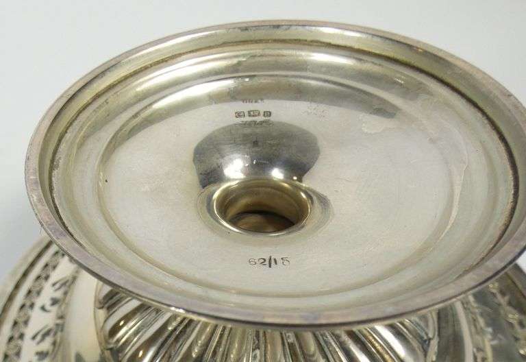 BIRKS STERLING TRAY & COMPORT