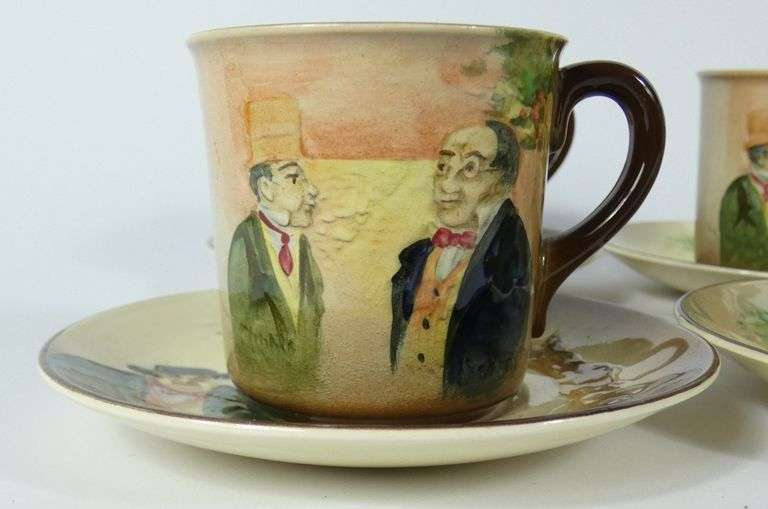 ROYAL DOULTON 8-PIECE TEA SET