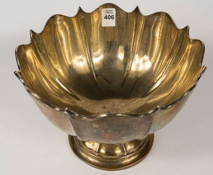 STERLING SILVER PRESENTATION BOWL