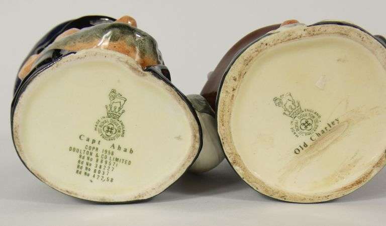2 ROYAL DOULTON TABLE LIGHTERS