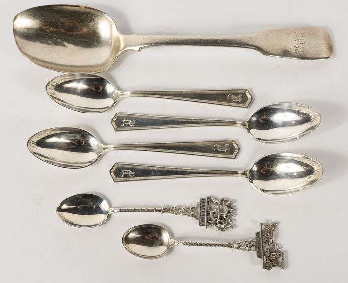 SEVEN STERLING SPOONS