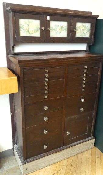 ANTIQUE DENTAL CABINET