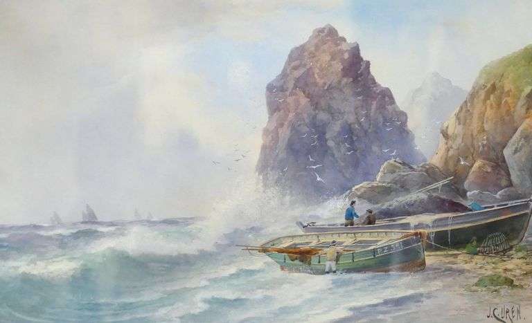 J.C. UREN WATERCOLOUR