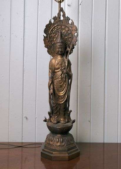 FIGURAL LAMP