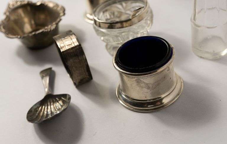 STERLING SILVER CONDIMENTS
