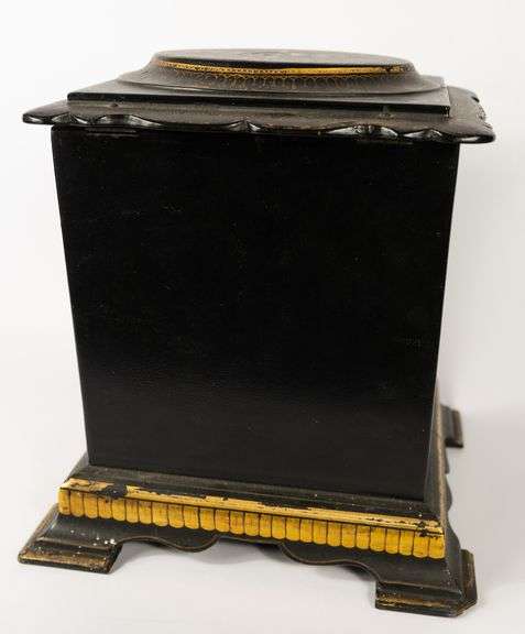 VICTORIAN PAPIER MACHE SEWING BOX