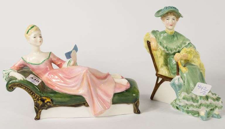 TWO ROYAL DOULTON FIGURINES
