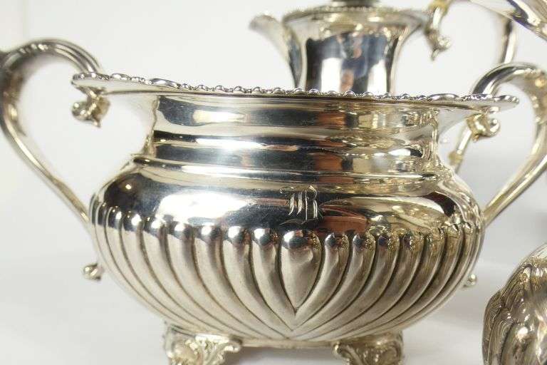 BIRKS STERLING TEA & COFFEE SERVICE