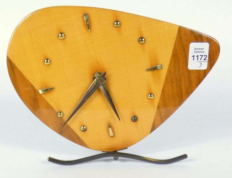 3 VINTAGE CLOCKS