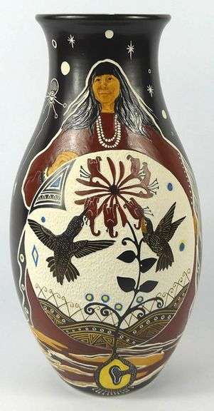 LEIGH SMITH TALKING EARTH VASE