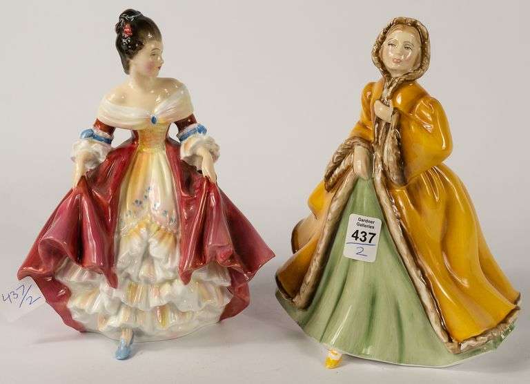 TWO ROYAL DOULTON FIGURINES