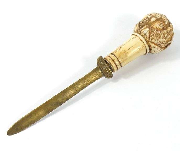 IVORY HANDLED LETTER OPENER