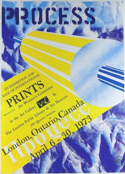 JAMES ROSENQUIST SIGNED POSTER