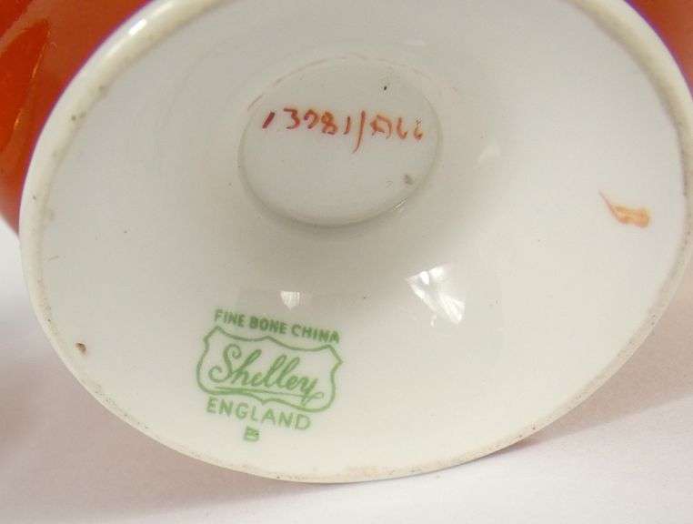 3 PIECES SHELLEY & MOORCROFT