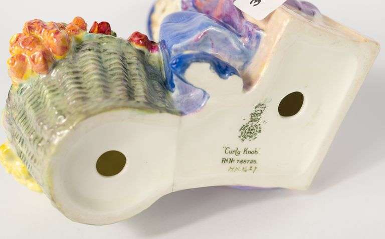 ROYAL DOULTON "CURLY KNOB" FIGURINE